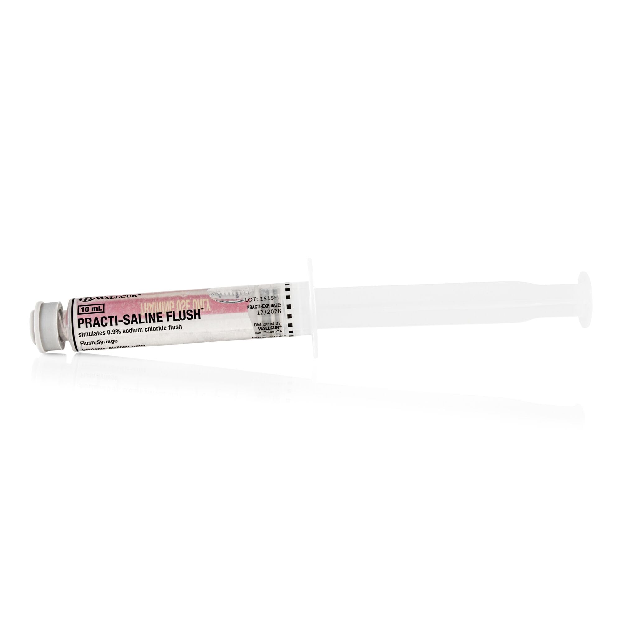 Practi-Kochsalzspüllösung 10mL (Syringe) (Packung mit 30) - Simulationsprodukt für medizinisches Training