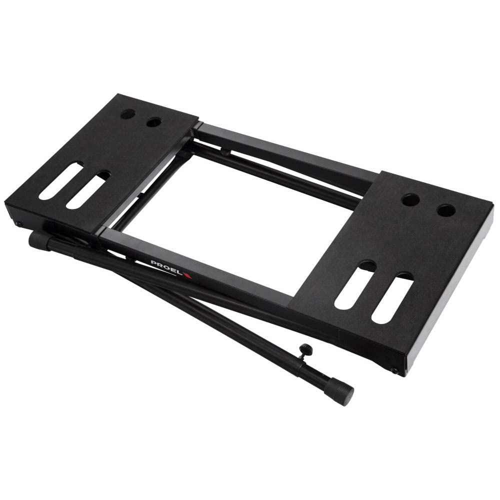 PROEL EL290 Supporto professionale universale per Tastiere e Pianoforti, Mixer, Nero Opaco