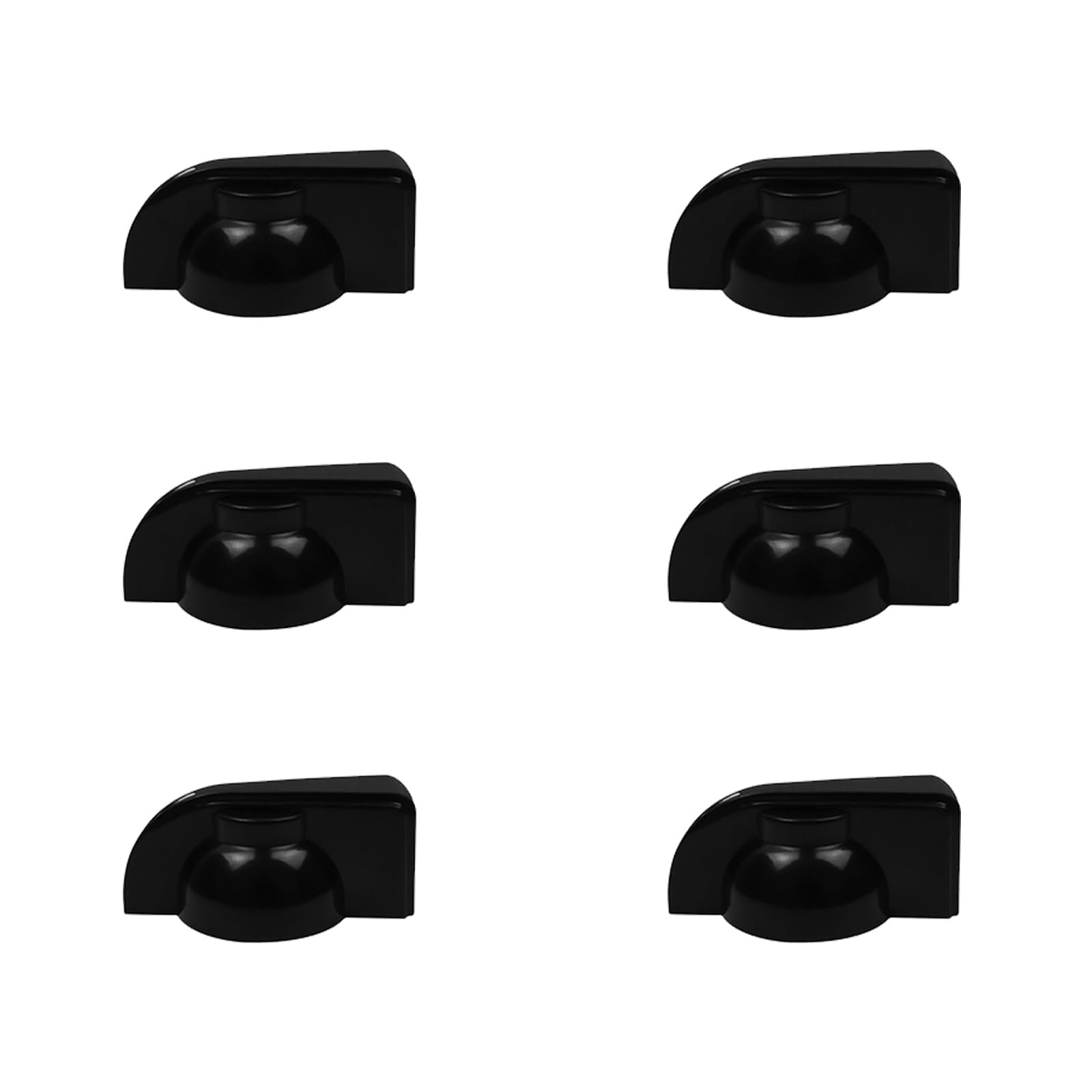 Xidonasuo 6Pcs Chicken Head Pointers Knob Effect Pedal Knobs Replacement Guitar Amplifier Knobs Easy to Use Big Chicken Head