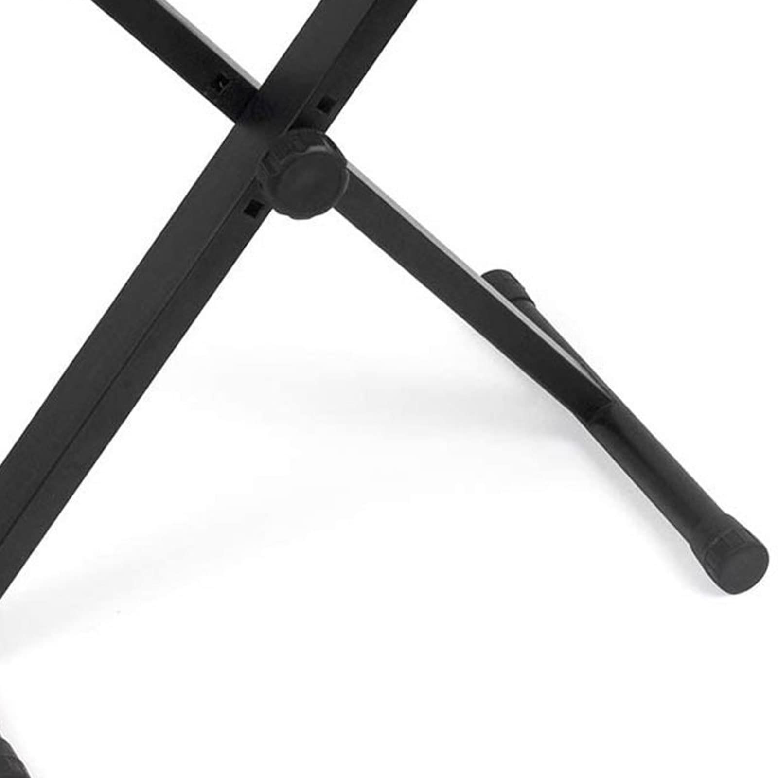 AQQWWER Taburete Piano Bench Keyboard Bench Height Adjustable Foldable X-Style Padded Stool Chair Seat Cushion and Anti-Slip Stool. (Size : M)
