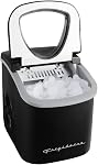 Frigidaire Machine à glaçons Compact de comptoir, 26 par jour- 11.6" D x 11.4" W x 8.7" H (Noir)