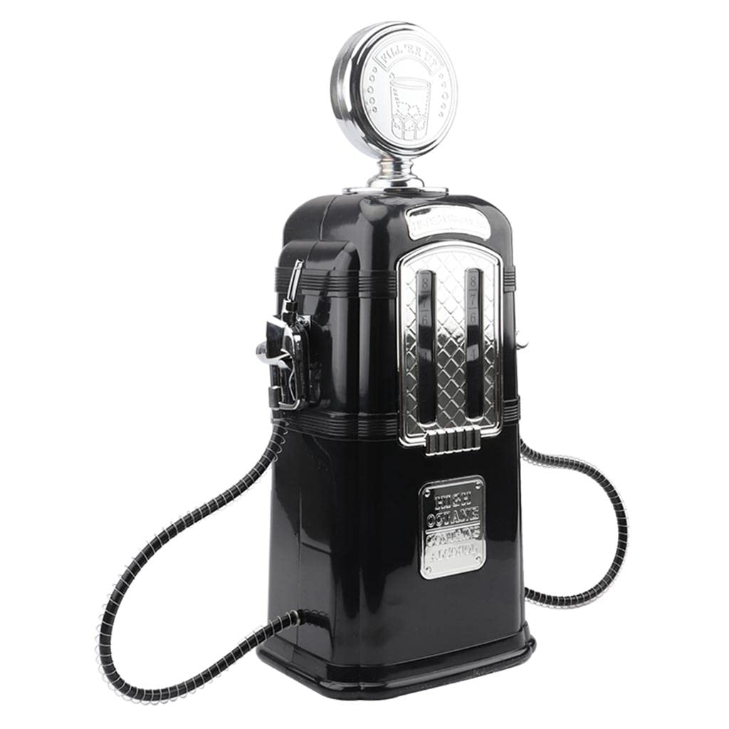 Dispensador de Cerveza Dispensador de Bebidas Alcohol Vino Cócteles Doble Pistola Diseño Innovador Adecuado para Fiestas Restaurantes Hoteles, Negro
