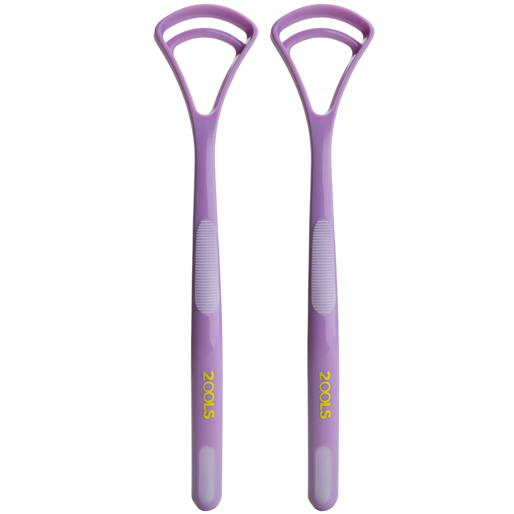 Plastic Tongue Cleaner, Fights Bad Breath & Oral Health Care Improved Taste Sense, For adult & children Flexible Handle Easy to Use - Color May Vary (Pack of 2)-image-8