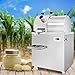 BestEquip Sugarcane Press Electric 3 Rollers 304 Stainless Steel Rollers 660lb/h Output Sugar Cane Press for Commercial Use