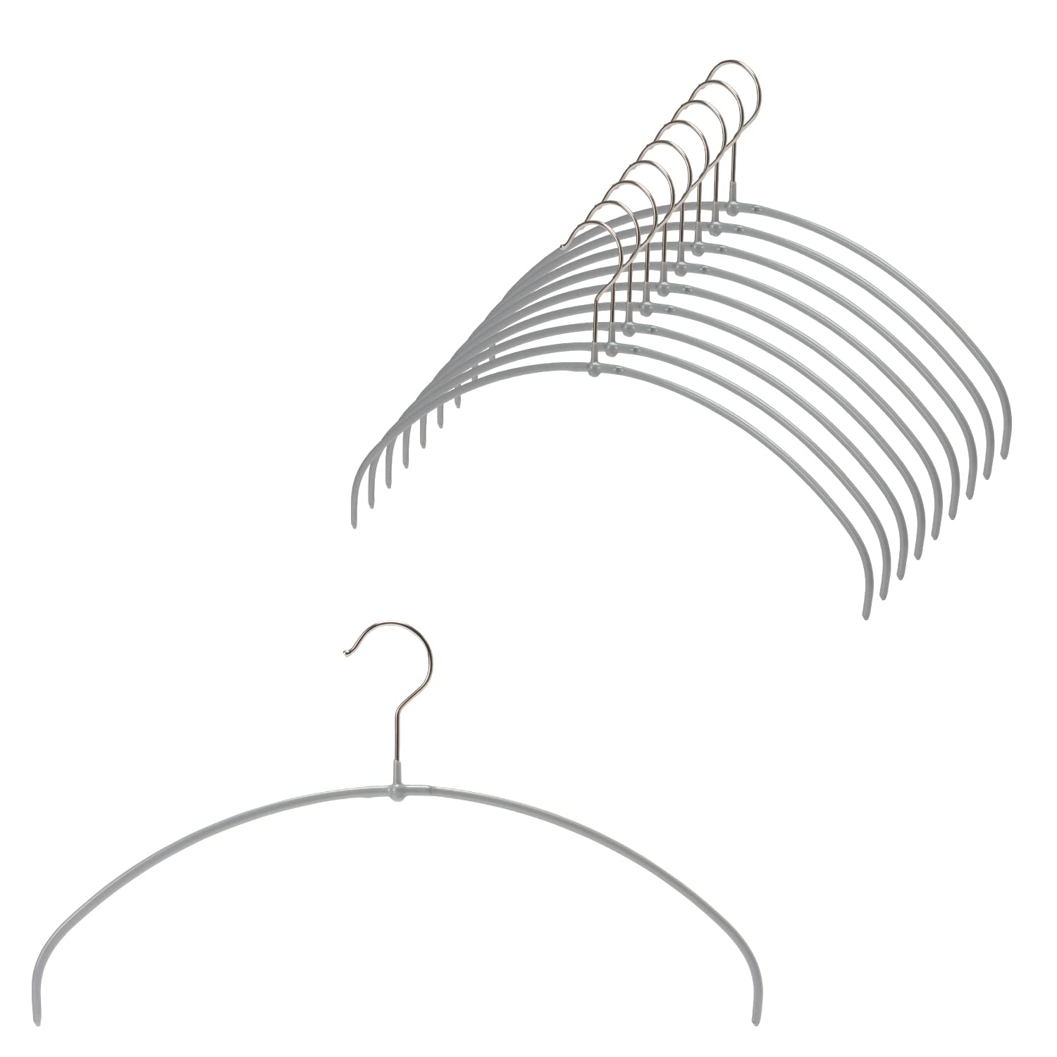 Amazon.co.jp: マワ ドイツのすべらない ハンガー 厚さ0.4cmの軽量