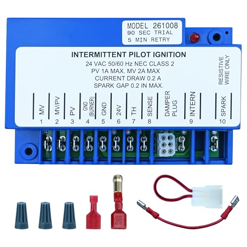 Compatible with S8610U3009 S8610U Honeywell Ignition Control Module S8610U1003 Universal Furnace Integrated Pilot Module Ignition Control Circuit Board (Blue)