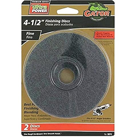 Gator Finishing 3874 Fine Surface Conditioning Disc (2 Pack), 4.5" Cover