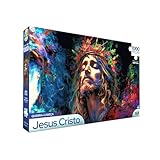 GGB Plast Quebra-Cabeça Jesus Cristo 1000 Peças