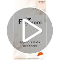 Image of Filymore Kids Good Night Single bedsheet with one Pillow Cover Made with Microfiber (Size 90x60) (Pillow Size 18x28) (Colour-Beige)