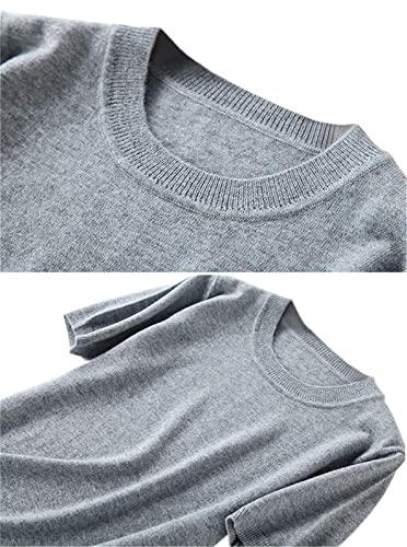 Image of SANGTREE Short Sleeve Sweater for Women Crewneck Summer Knit Tops | Summer Knit Pullover Tops.Perfect for Daily,Work,Home,Holiday,Travel,Shopping Etc.