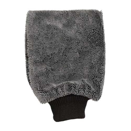 Microfiber Car Wash Mitt - Vehicle Absorbent Washing Glove Auto Scratch
