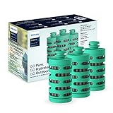 Philips Water GoZero Adventure Filters, Replacement Filter Cartridge, Electro-adsorptive Filter, for...