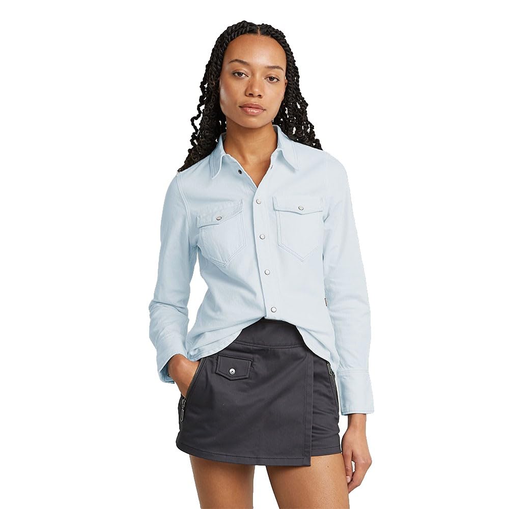 G-Star Slim Western Shirt LS Wmn Camiseta Mujer