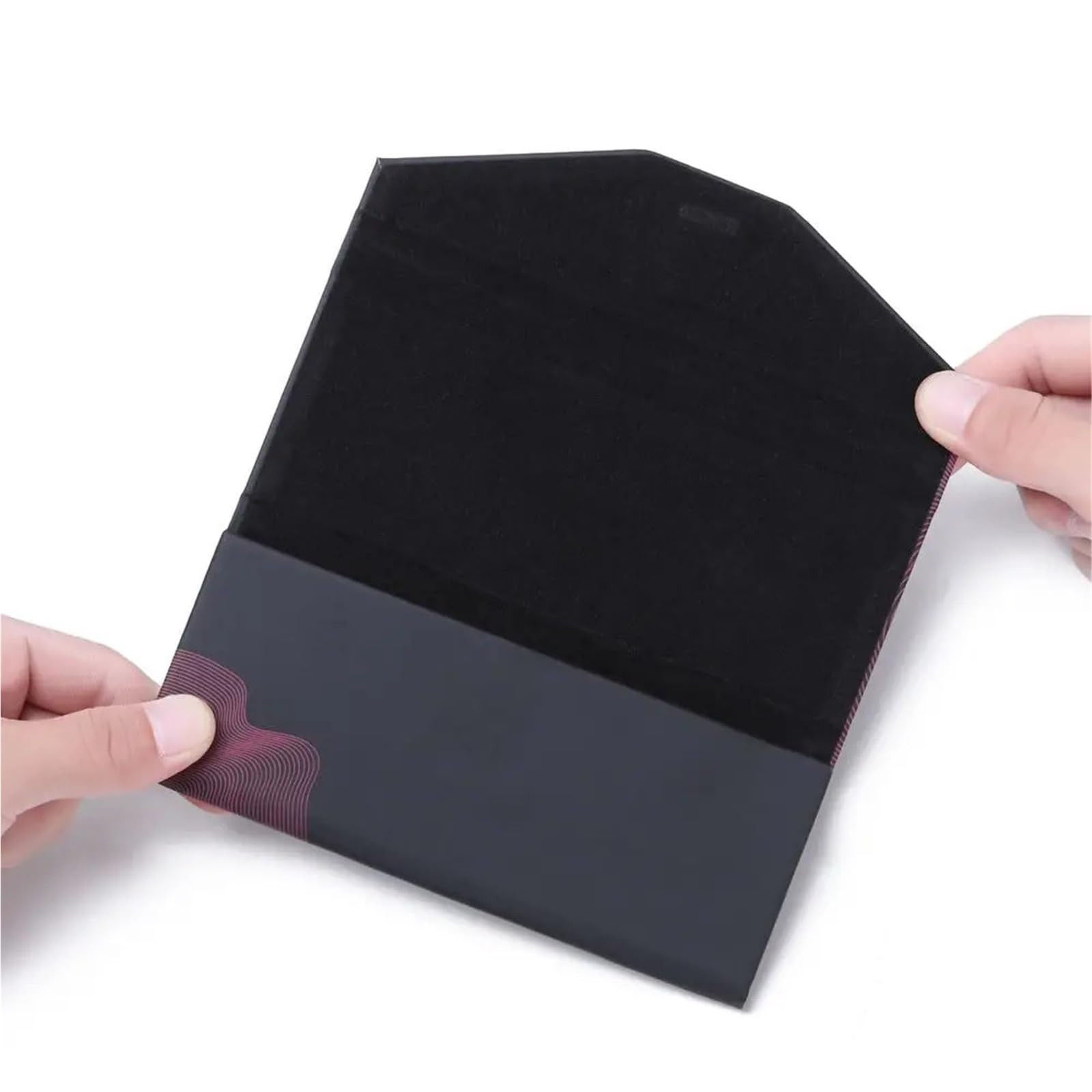 Custodia occhiali da sole Custodia For Occhiali Da Sole Pieghevole Nera Portatile Impermeabile For Accessori For Triangolare per Elegante Portatile