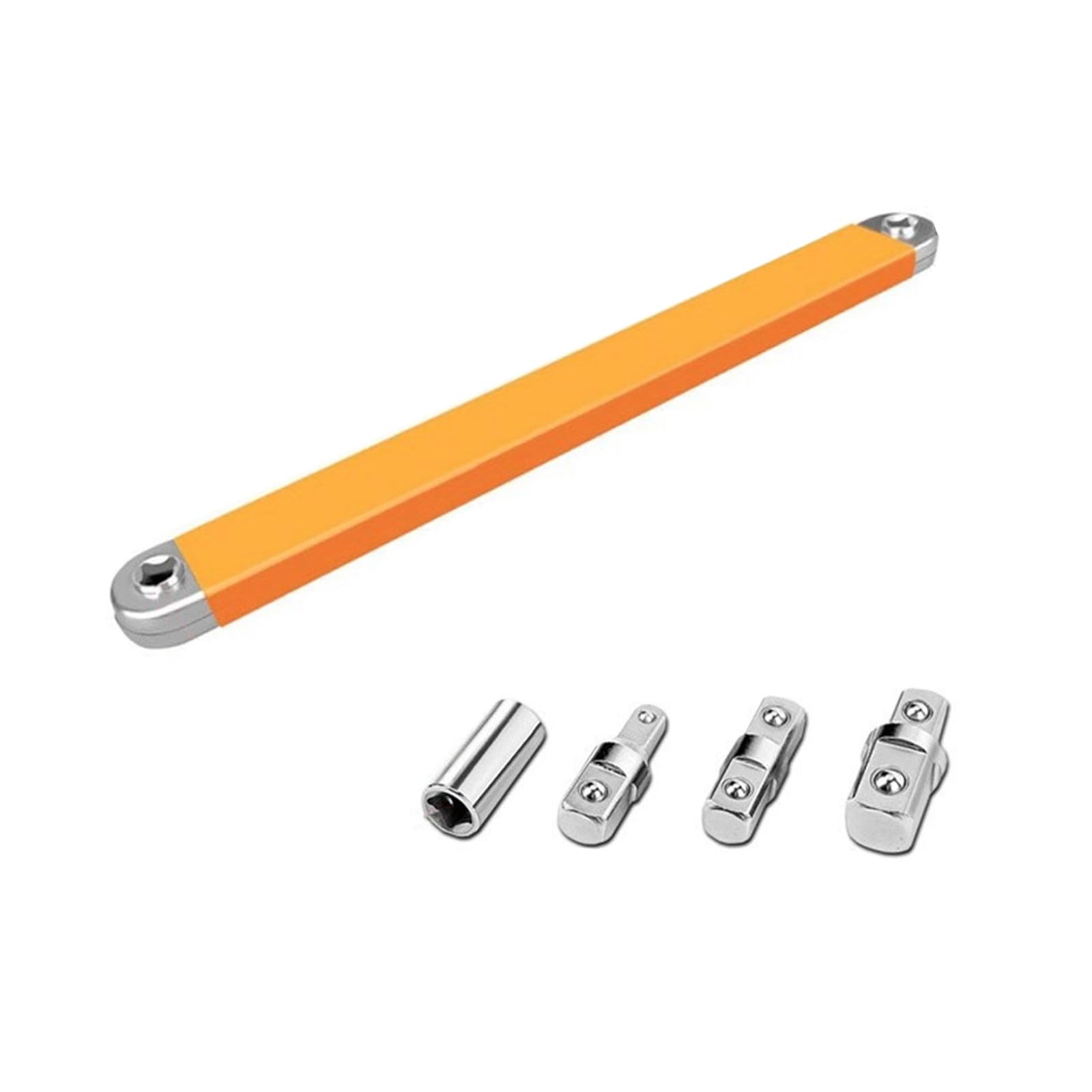 NRVTRE Ratchet Torque Extension Wrench Multipurpose Wrench Multifunctional Offset Extension Wrenches with Adapter Offset