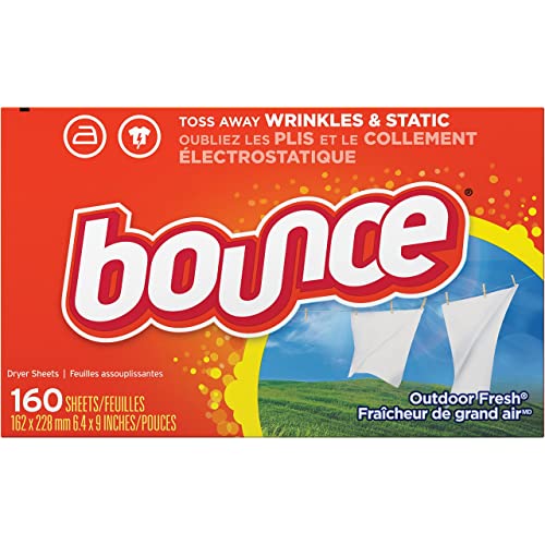 Bounce – Lot de 160 lingettes pour sèche-linge parfum fraîcheur de grand air