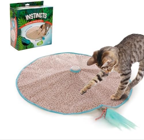 SmartyKat Hidden Hijinks Toy for Indoor Cats & Kittens, Electroni...