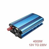 Característica: El inversor puede convertir DC12V / 24V a CA 220V.