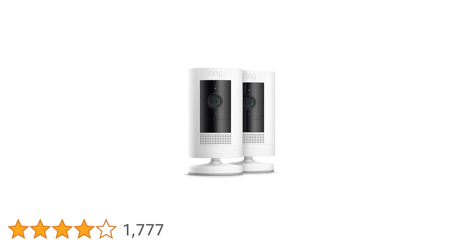 Amazon.co.jp: 【カメラ2つセット】Ring Stick Up Cam Battery