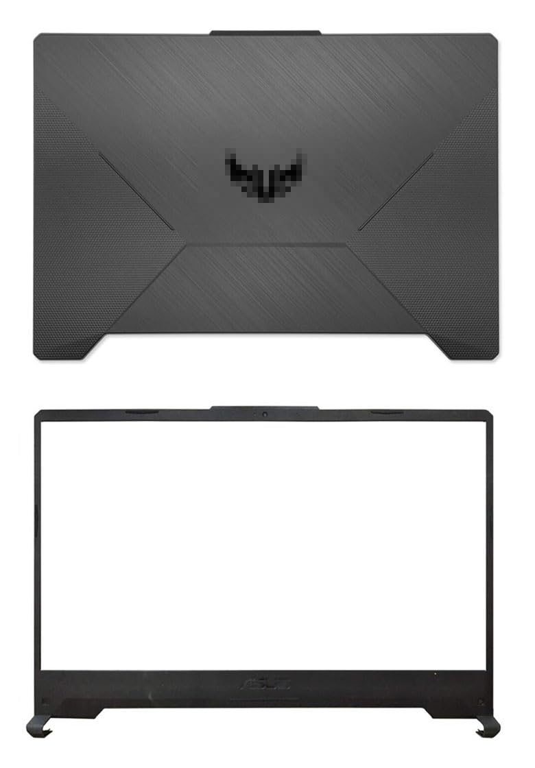 LCD Back Cover Top Lid + Front Bezel Cover Replacement for ASUS TUF A15 FA506 FA506I FA506IU FA506IV FX506 FX506U FX506H Laptop (A+B)