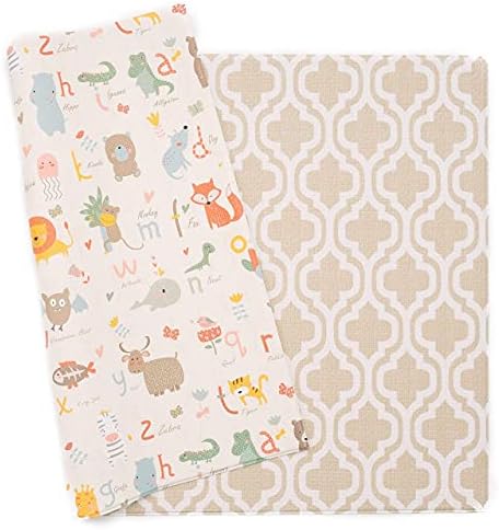 Baby Care Play Mat - Haute Collection (Large, Moroccan - Beige)