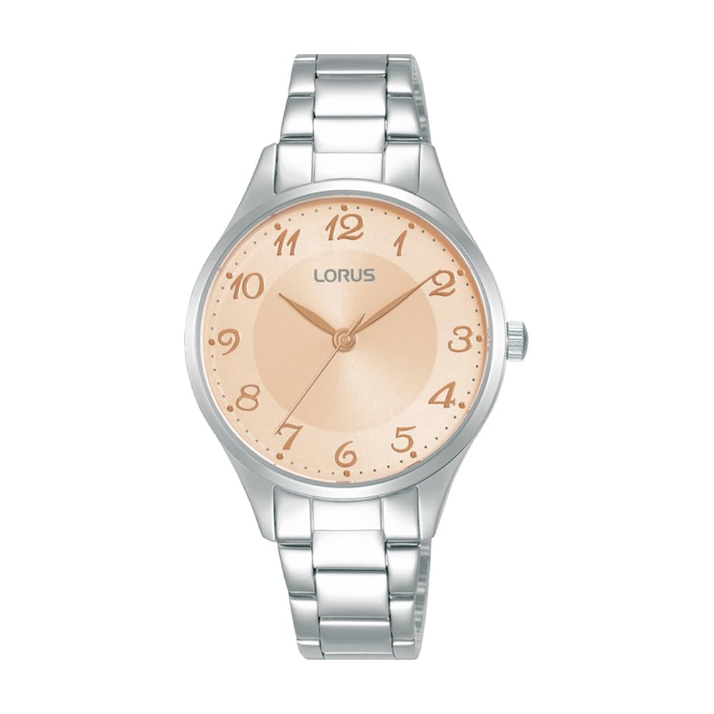 Lorus Women’s Rose Gold Tone ‘Italic Numerals’ Watch RG269VX9