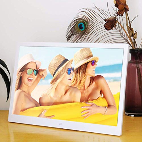 13 Zoll Digitaler Bilderrahmen Fotoalbum Hochauflösender MP3 MP4 Movie Player Wecker mit Fernbedienung