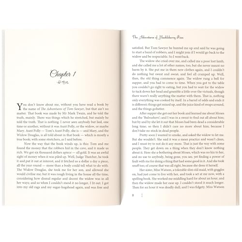 Image of The Adventures of Huckleberry Finn | Adventure Children's Classic for Boys and Girls | Unabridged & Complete (320 Pages) | Paperback Edition with ... for Readers of All Ages (Classic Novels)