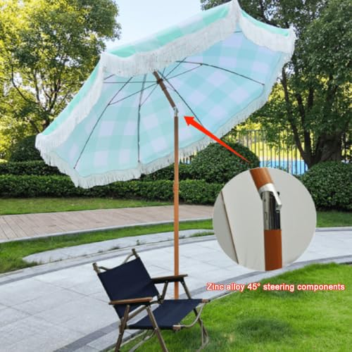 Sombrilla para evitar calor extremo en patios y playas 8