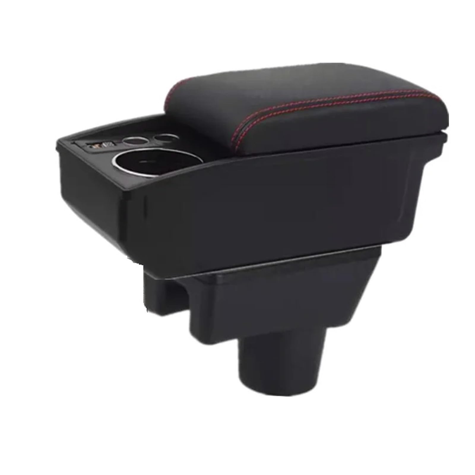 GBGWRMRYX Center Armrest Box For Attrage For Mirage For Space For Star Car Armrest Box Storage Box Accessories Arm Rest(M1 white line 3USB)