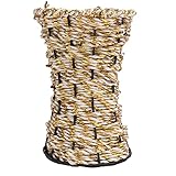 Vase en rotin vintage : vase en rotin, rendez votre maison délicate. idéal pour ajouter une touche décorative à la décoration de n'importe quelle pièce.