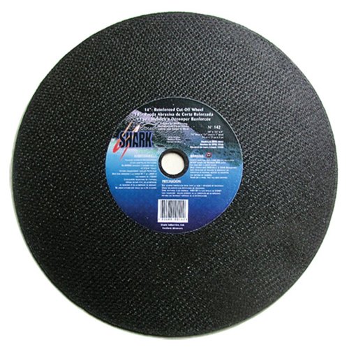 Shark Welding Shark 13060 14-Inch High Speed Cut-Off Wheel 5 32-Inch by 20 mm Arbor SS, 5-Pack