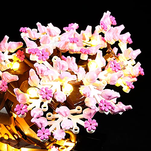 Kyglaring LED-Beleuchtungsset für Lego Bonsai Tree 10281 Building Kit - LED-Beleuchtungsset kompatibel mit Lego 10281 - Modell nicht enthalten (Standardversion) – Bild 6
