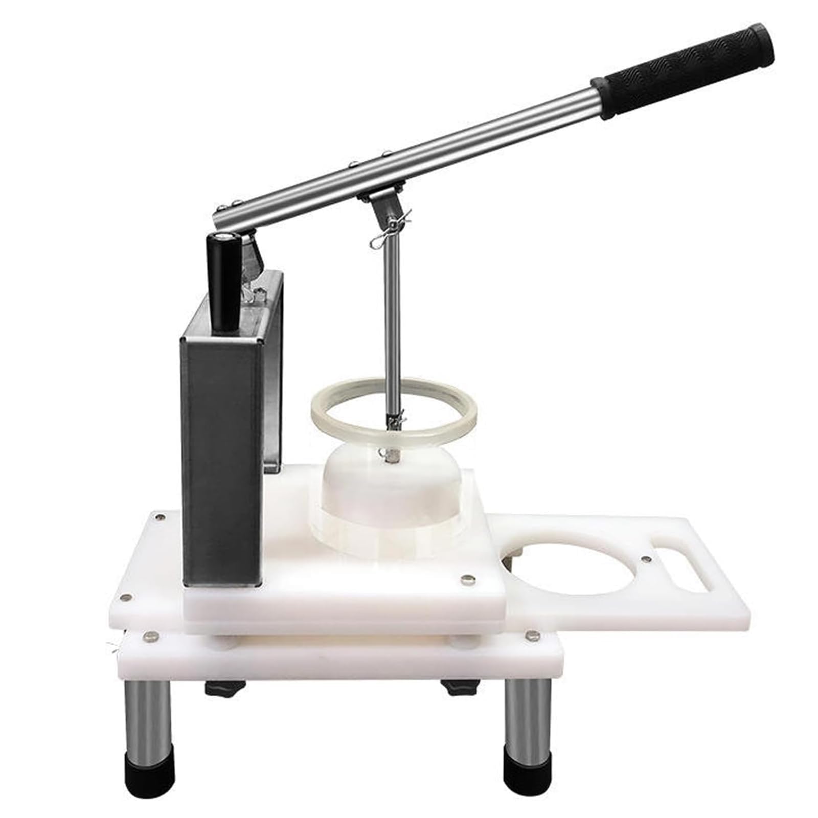 Máquina Comercial para Hacer Hamburguesas, Formadora Manual De Hamburguesas, Capacidad De Producción De 5 Unidades, Cuerpo Desmontable, Gran Capacidad, Fácil De Limpiar, para Cocinas