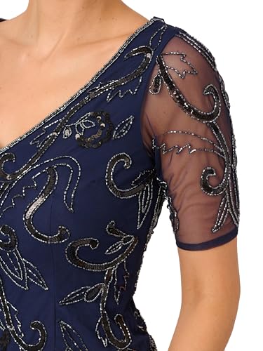 Image of Women's Beaded Sleeve Ankle Dress