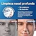 Imagen de Nascool Sistema de riego nasal: máquina eléctrica de enjuague sinusal Neti Pot para cuidado nasal