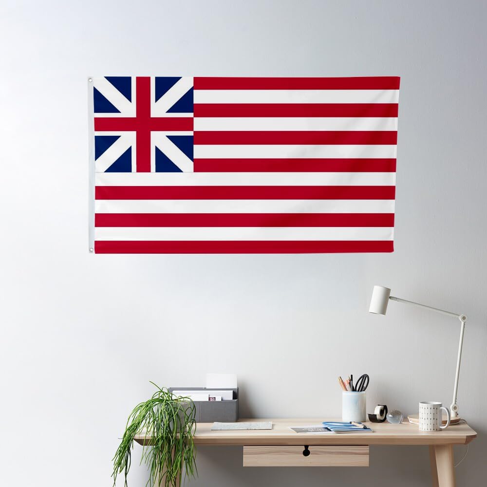 Fyon United States Flag the Grand Union Flag 1775-1777 banner 6x10ft