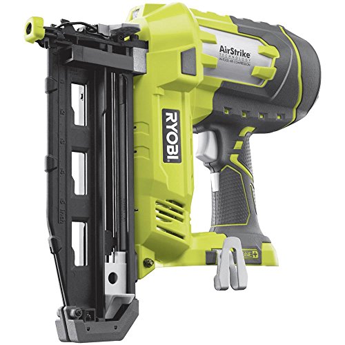 RYOBI - Cloueur d'Assemblage 18G à Air Comprimé 18V ONE+ pour Tirer des Clous de 15 à 50mm sans Compresseur ni Cartouche Gaz - Système Déblocage de Clous (Batterie et Chargeur non Inclus) - R18N16G-0