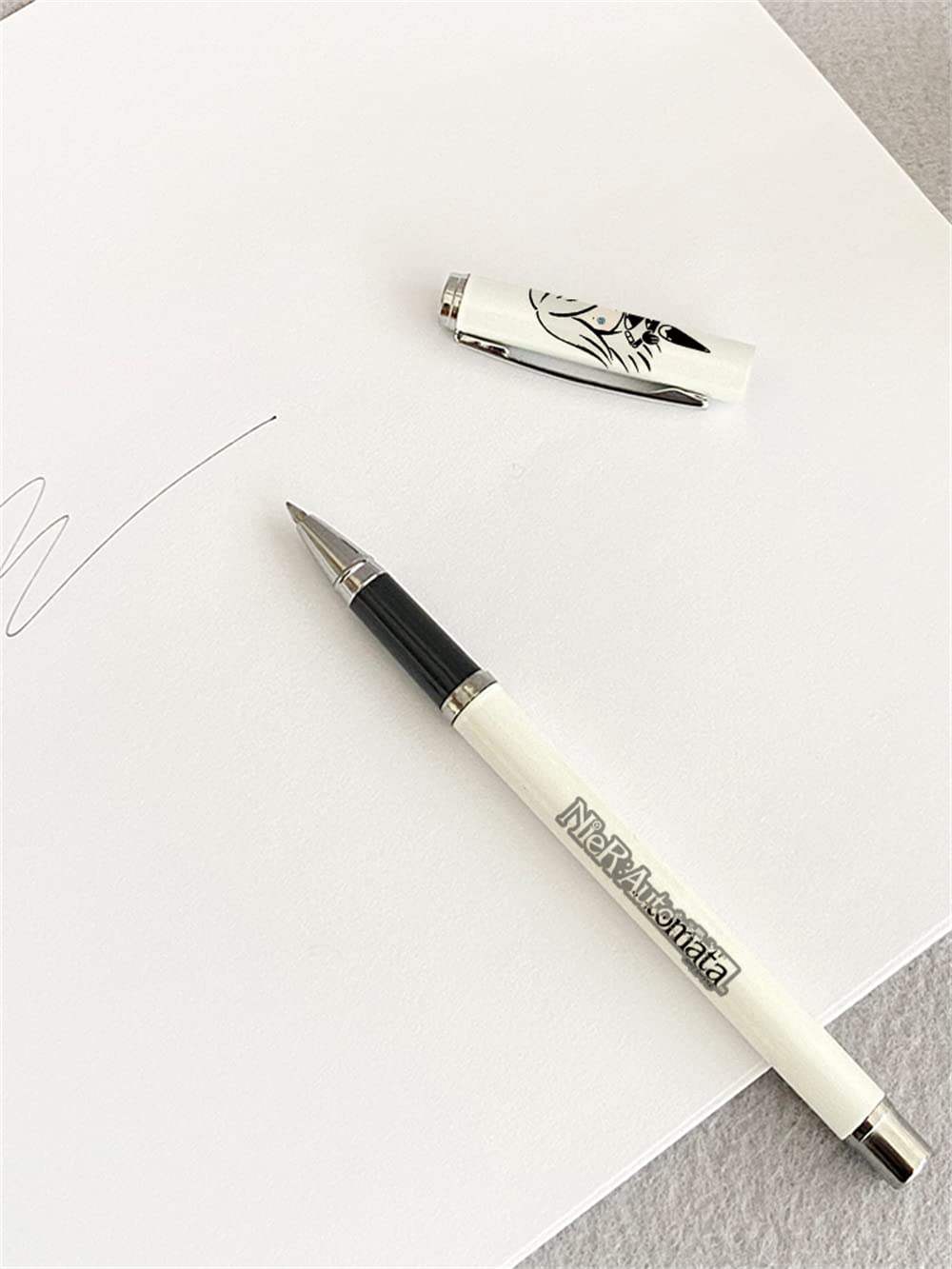 Amazon | DFDG ニーア オートマタ NieR:Automata 中性ペン ボールペン 