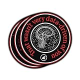 (3 Pcs) Funny Data Analyst Stickers – That WASN’t Very Data-Driven of You Vinyl Decals for Analysts, Statisticians & Data Scientists