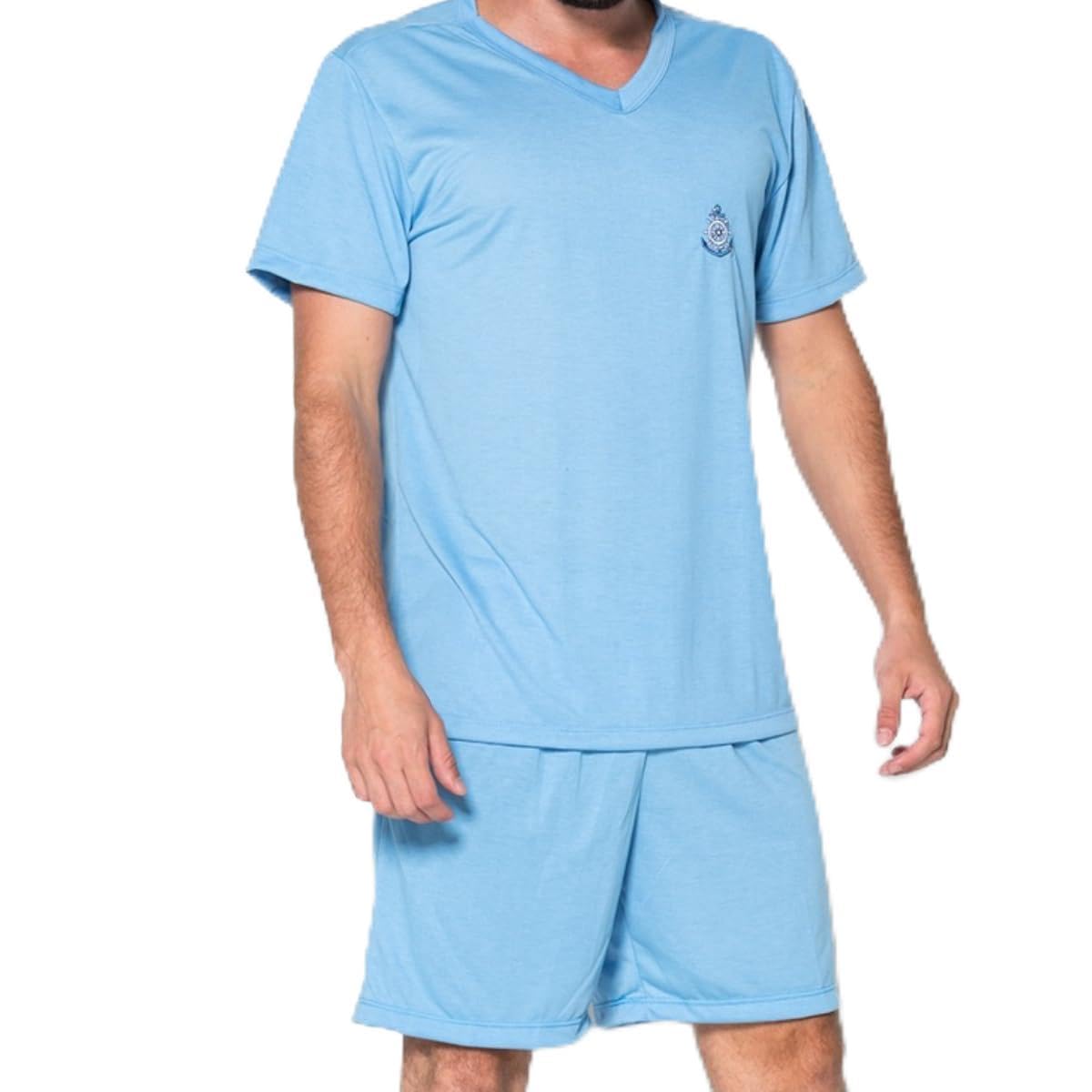 Pijama Masculino Adulto Confortável e macio Pijama Manga Curta e Short para Dormir em promoção! Veja a oferta e mais achadinhos de Moda íntima 3 Hoje é o melhor dia para comprar Pijama Masculino Adulto Confortável e macio Pijama Manga Curta e Short para Dormir com aquele preço maroto! Promoção! Aproveite a oferta! 3