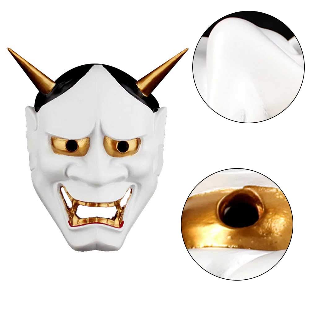 Amazon | [HKYTQV] 鬼のお面 般若 お面 おめん 御面 仮面 マスク 鬼