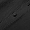 Men's Cotton T-Shirt with Casual Design Long Sleeves in Plus Sizes, black, S #5