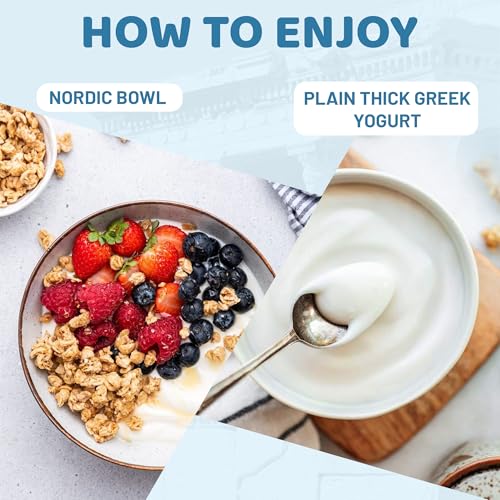 Image of Alla's Posh Flavors COMBO - Greek Yogurt Culture & Yogurt Strainer | Thick, Creamy, Nutrient Rich | 100% Veg | Make Protein Rich Yogurt at Home Easily | Make Batch-after-Batch | Lab Tested Cultures | Great Consistency from First Time (Culture + Strainer)
