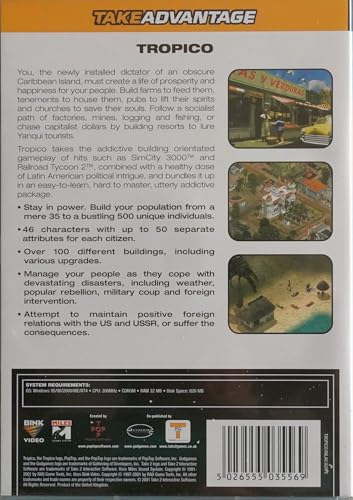 Tropico PC Games Import anglais solution pour jouer aux classiques de stratégie - 2