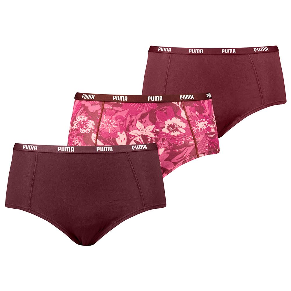 PUMA Women Printed Mini Short 3P Pack