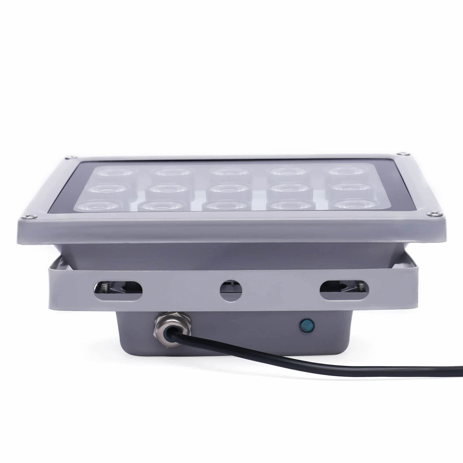 IR-Illuminator Licht 15 LED 850nm CCTV Nachtsicht Infrarot Strahler Licht Illuminator 850nm Array Infrarot Lampen Mit Sensor Nachtsicht Outdoor Wasserdicht Für CCTV Überwachungskamera