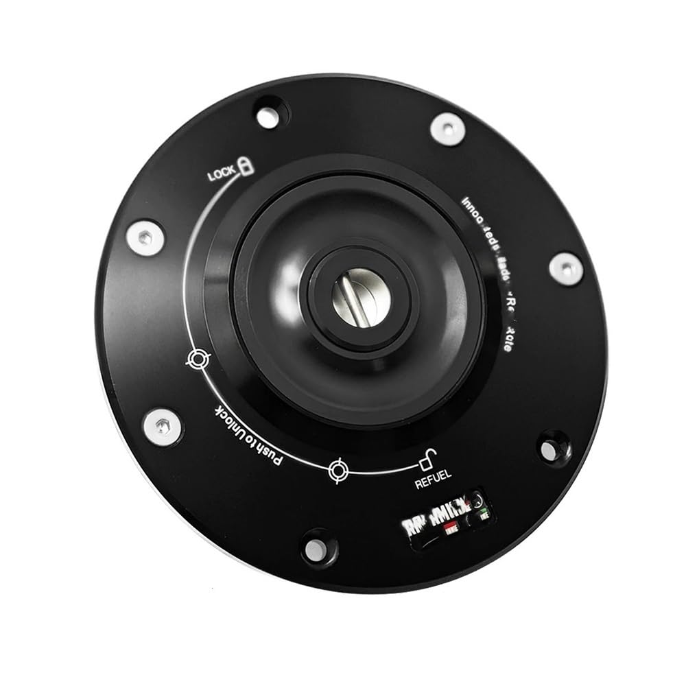 Moto TapóN DepóSito Gasolina Tapa Del Tanque De Combustible Con Llave Antirrobo Para Motocicleta Para Ho&n&da CBR600RR 2003-2022, CBR1000RR 2004-2013 Y CB1000R 2008-2016(Red)