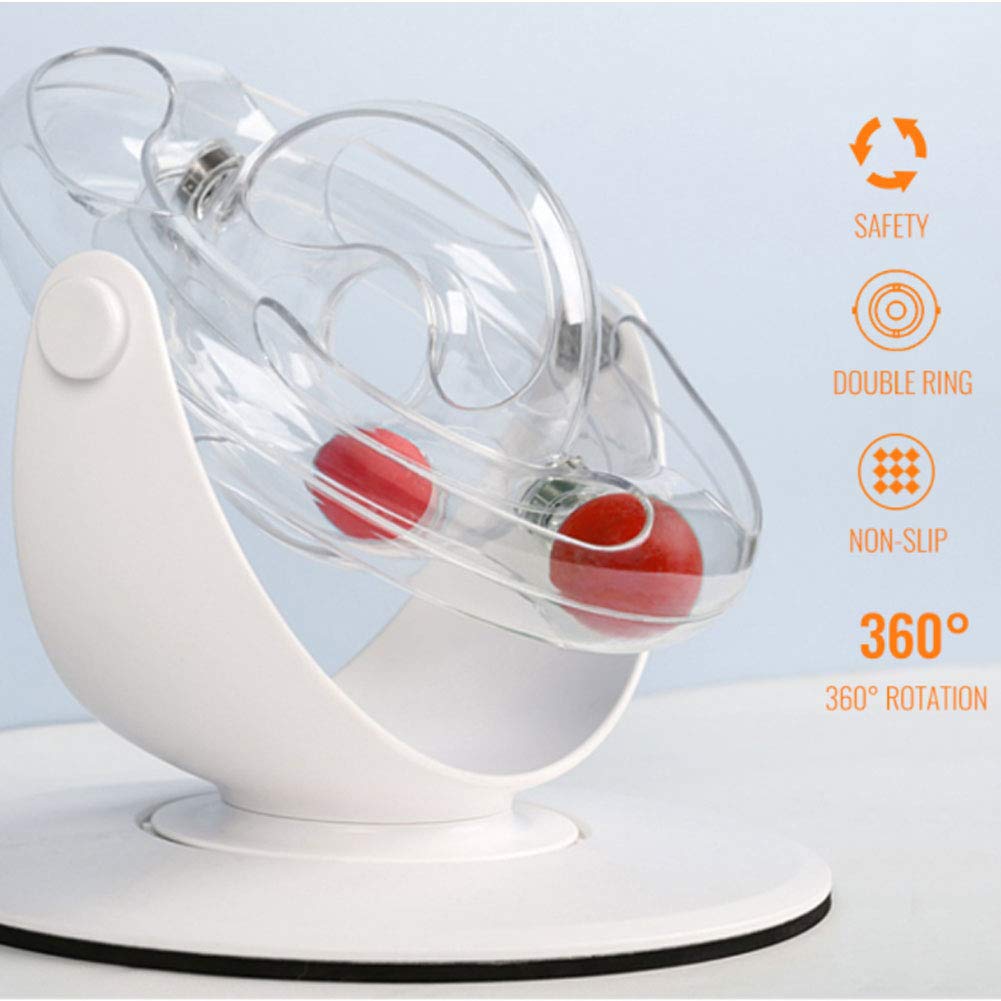 Katzenspielzeug Interactive Cat Ball Spielzeug, 360 ° Raum Spinning Ball Spielzeug Roller Katzenspielzeug, Lustiges Katzenspielzeug Mit Bell Ball Für Katzen Pet Kitten Physical Exercise Chaser
