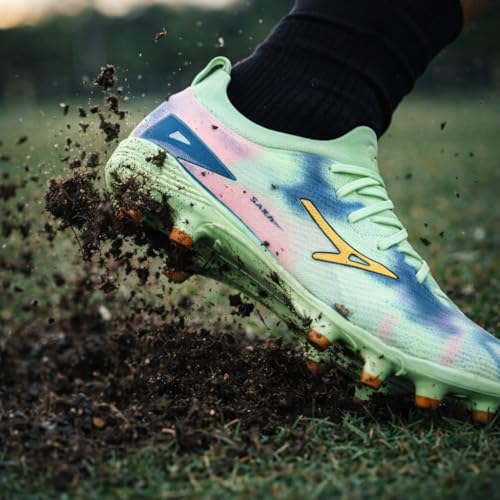 Image of Anza Saka Ultra Flexible & Light Weight Semi Ankle Football Boot for Men&Women, Multi-Purpose Durable Football Shoes Stud